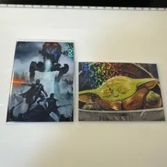 スターウォーズ　マンダロリアン　グローグーカード　ホロ加工