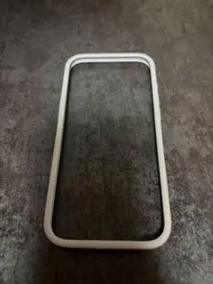 iPhone Air バンパーケース ライトグレー 背面オープン