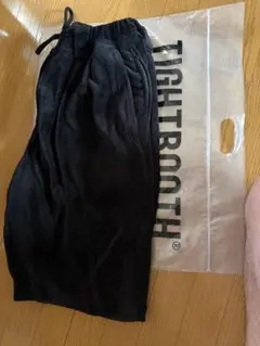 TIGHTBOOTH ベロア ショートパンツ ブラック Lのサムネイル