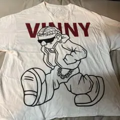 VINNY キャラクター Tシャツ BADHOP