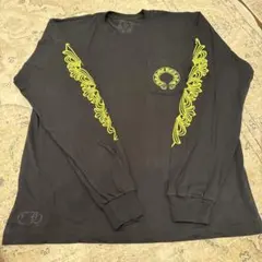 新品・希少XLクロムハーツ ホースシュー フローラル ロングTシャツ 
