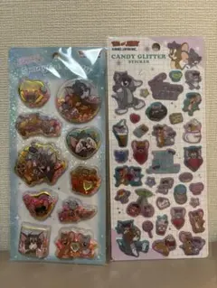 【即日発送】トムとジェリー シール2点セット