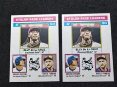 Stolen Base Leaders Heritage カード 2枚セット