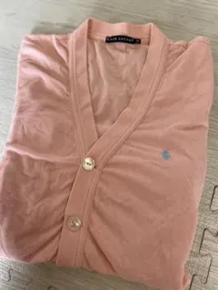 ラルフローレン ピンクカーディガン