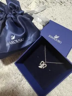 極美品】SWAROVSKIスワロフスキー 音符モチーフ ネックレス - メルカリ