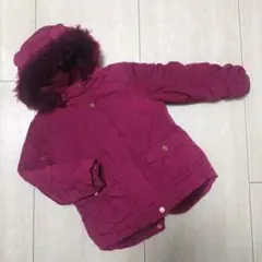 NEXT ワインレッド 中綿コート 98 （95）ネクスト