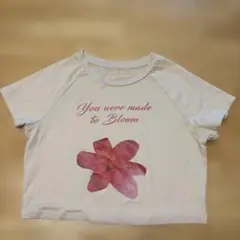 SHEIN 半袖Tシャツ You were made to Bloom