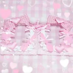 ♥現品のみ♥ ピンク ペア ホイップデコ トレカデコ 量産型 女児