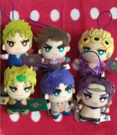 ジョジョの奇妙な冒険 ちみともぬい 6種