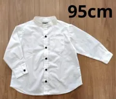 長袖シャツ 蝶ネクタイ付き 95cm