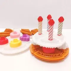 ケーキ屋さんセット　こどもちゃれんじ　エデュトイ　ブロック　パズル　おままごと