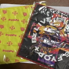 B'z LIVE-GYM 2026 FYOP＋ ガチャ ファイバータオル黒黄のサムネイル