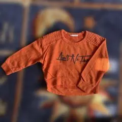 moussy オレンジスウェット FREEサイズ