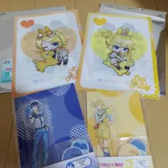 タイトーくじ　初音ミク × Rody 　Ｈ賞　KAITO Ｅ賞　鏡音レン　Ｋ賞