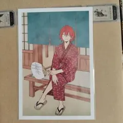 切島鋭児郎 ポストカード ヒロアカ 浴衣 浮世絵 - メルカリ