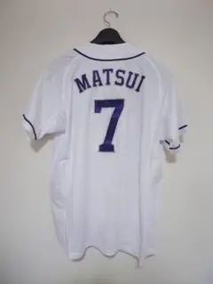 埼玉西武ライオンズ 松井稼頭央 ホーム ユニフォーム L ホワイト 白 プロ野球