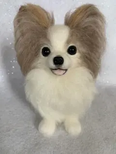 pippi様オーダー❁ パピヨン＆シーズー♡羊毛フェルト 2025年最新