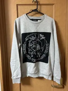 DIESEL グラフィック　裏起毛　スウェット　トレーナー