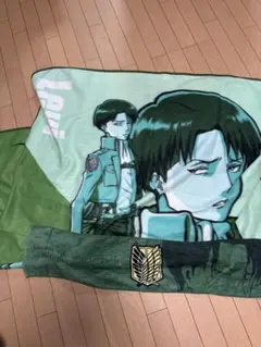 進撃の巨人 リヴァイ ブランケット タオルまとめ売りです