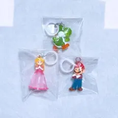 スーパーマリオ めじるしアクセサリー2 マリオ ヨッシー ピーチ