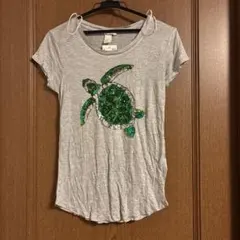 H&M カメ スパンコール Tシャツのサムネイル