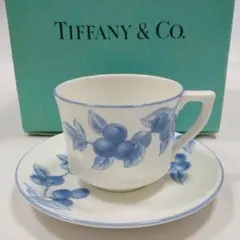 ティファニー　Tiffany Nature　カップ　ソーサー　2客セット