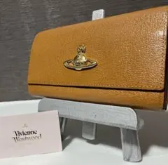 ✨️美品✨️ ヴィヴィアンウェストウッド　レザー　長財布　金オーブ　ビックオーブ