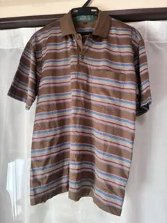 elegance INTERNATIONAL ポロシャツ ブラウン M