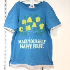 RADCHAP 青色 Tシャツ 重ね着風 120cmのサムネイル