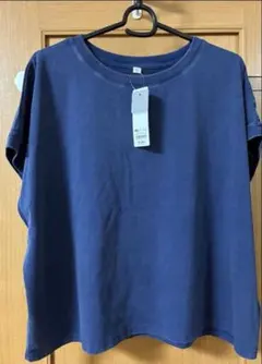 GU ウォッシュドT ネイビー　3XL Tシャツのサムネイル