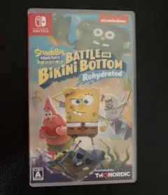 スポンジ・ボブ　バトルフォービキニボトムリハイドレイテッド　スイッチ　ソフト