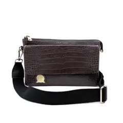 クロコダイル ショルダーバッグ