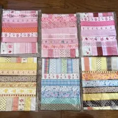 ピンク系リボンセット12種
