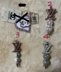 CC LV ロゴキーホルダー