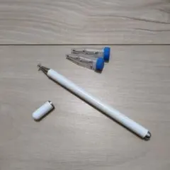 ホワイト タッチペン 替え芯4本付き
