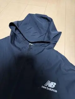 new balance ニューバランス ナイロンジャケット 黒 Sサイズ