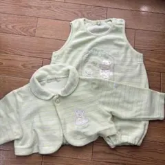 入園式　フォーマルロンパース・カーディガンセット　80