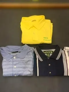 USED 古着 ポロシャツ3枚組 (XL)　Bobby Jones KRT 他