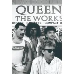 新品 ブリキ看板 クイーン QUEEN ザワークス The Works ロック