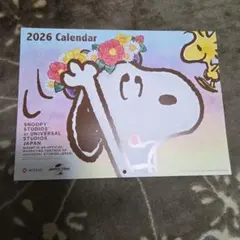 <新品>NISSAY/ニッセイ 2026 壁掛けカレンダー スヌーピー 日生