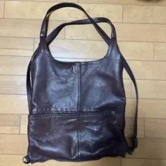 革 2way バッグ
