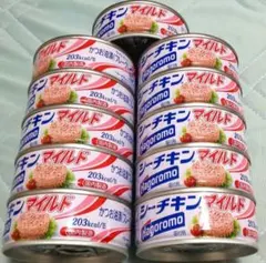 はごろも♡シーチキン マイルド×11缶 国内製造 ツナ缶 ハゴロモフーズ正規品のサムネイル