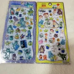 プチドロップステッカー　ピクサー　ディズニー　モンスターズインク　トイストーリー