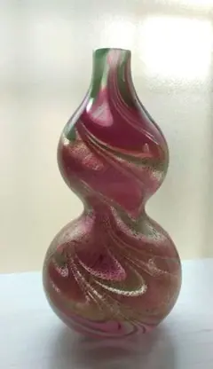 ○ Reuven Glass ルーベングラス カナダ ヴィンテージ ガラス花瓶