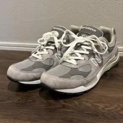 試着のみ　New Balance 992 グレー USA ニューバランス