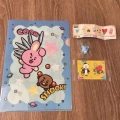 くら寿司 BT21 クリアファイル　ステッカー　フィギュア