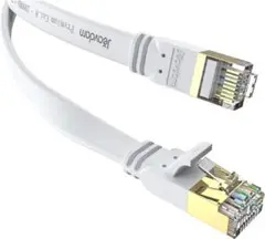 ✨未使用✨LANケーブル　CAT8　1m　フラット　超高速　爪折れ防止