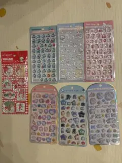 正規品！ボンボンドロップ、コットンパフィ、ウォーターステッカー