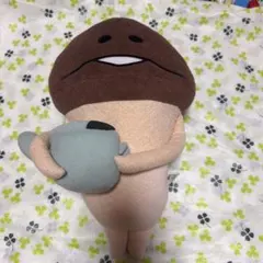 非売品】ぴちょんくん やわらか葉っぱの上のぬいぐるみ - メルカリ