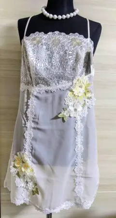 salute♥サルート♥店舗限定♥08G♥スリップ♥ランジェリードレス♥L